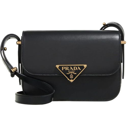 Crossbody Bags - Emblème Smooth Leather Shoulder Bag - Gr. unisize - in - für Damen - Prada - Modalova