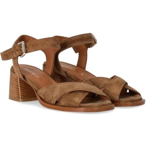 Sandalen - Gaja Brown Heeled Sandal - Gr. 37 (EU) - in - für Damen - Guglielmo Rotta - Modalova