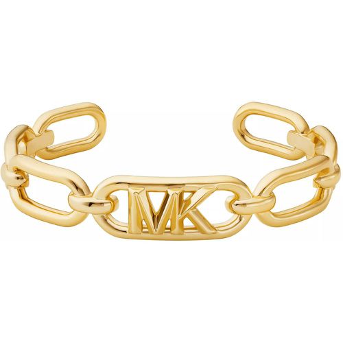 Armband - 14K -Plated Frozen Empire Link Cuff Bracelet - Gr. M - in - für Damen - Michael Kors - Modalova