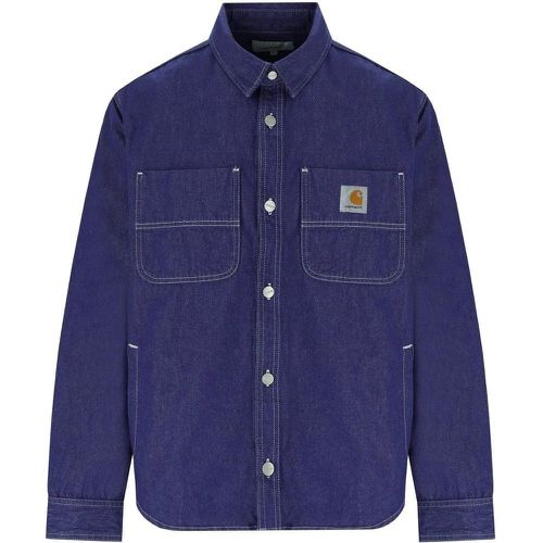 GLENN AURA DENIM OVERSHIRT - Größe L - Carhartt WIP - Modalova