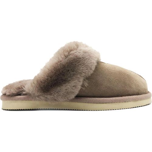 Low-Top Sneaker - 1856 ® Sheepskin Slipper elephant grey (W) - Gr. 37 (EU) - in - für Damen - thies - Modalova