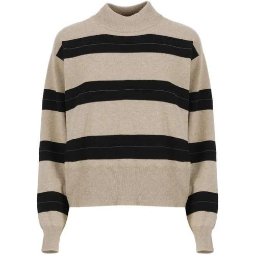 Brown Virgin Wool Sweater - Größe S - BRUNELLO CUCINELLI - Modalova