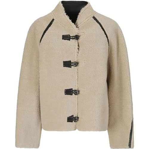 Short Shearling Coat - Größe M - Low Classic - Modalova