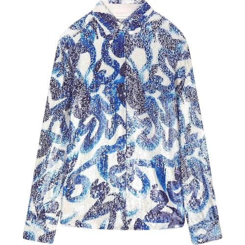 Blouse with Sequins - Größe 36 - Dries Van Noten - Modalova