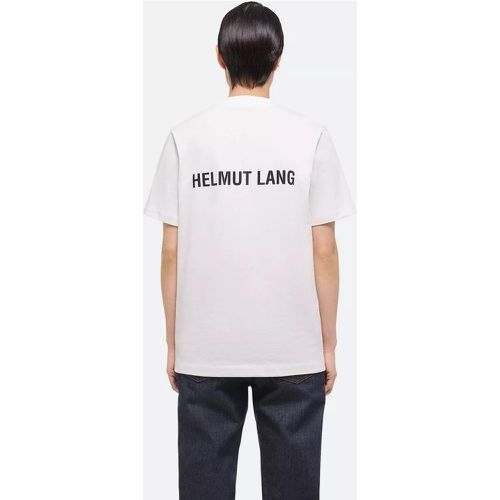 Weißes Logo T-Shirt - Größe L - multi - Helmut Lang - Modalova