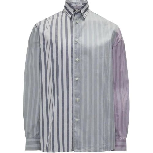 Panelled Stripe-Print Shirt - Größe 46 - J.W.Anderson - Modalova