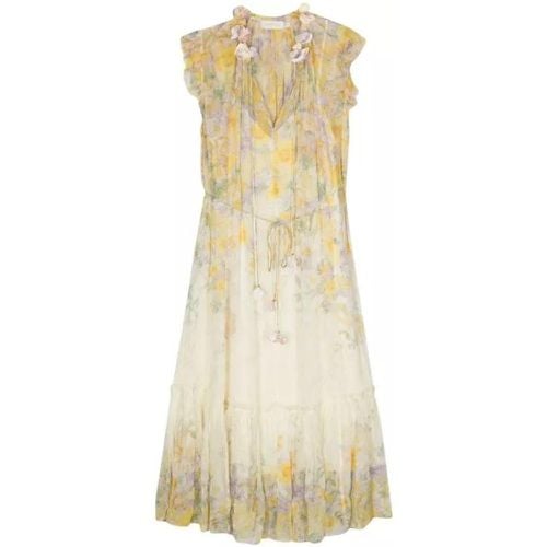 Harmony Floral-Appliqué Dress - Größe 2 - Zimmermann - Modalova