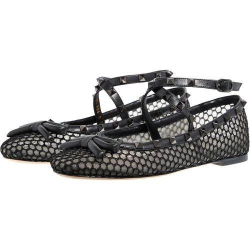 Loafers & Ballerinas - Rockstud Ballerina - Gr. 39 (EU) - in - für Damen - Valentino Garavani - Modalova