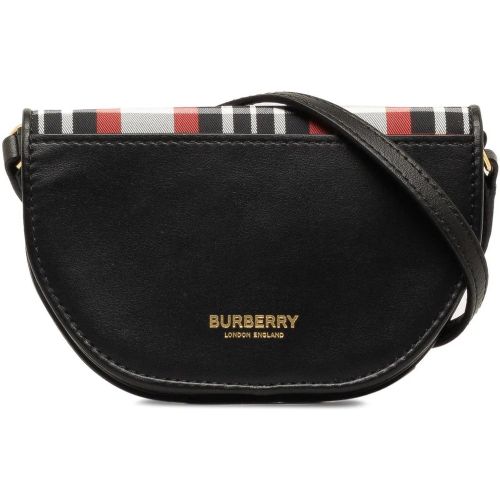 Hobo Bags - 2018-2023 Olympia Micro Tartan Nylon and Leather C - Gr. unisize - in - für Damen - Burberry - Modalova