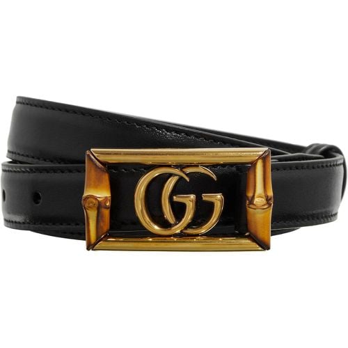 Gürtel - Belt With Double G Buckle - Gr. 75 - in - für Damen - Gucci - Modalova