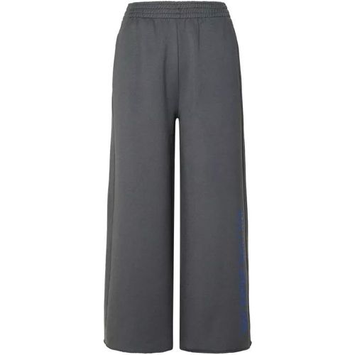 Gray Cotton Pants - Größe M - gray - MM6 Maison Margiela - Modalova