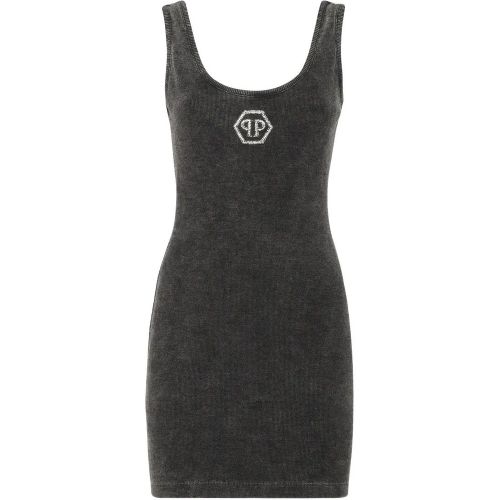 Kurzes Tank-Kleid Hexagon - Größe M - Philipp Plein - Modalova