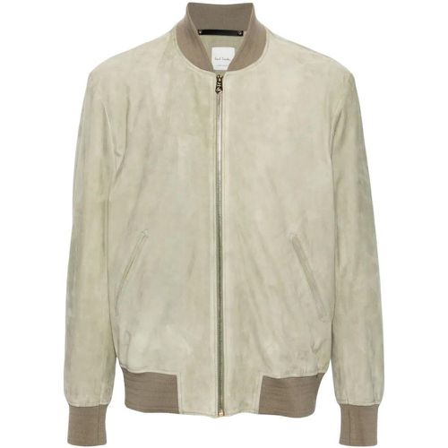 Regular Suede Jacket - Größe L - grün - Paul Smith - Modalova