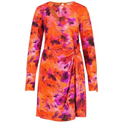 Kleid im Wickel-Design mit Blumenprint und Cut-Out - Größe 36 - PATRIZIA PEPE - Modalova