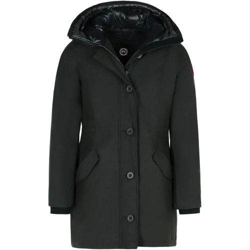 Rossclair' Black Cotton Blend Parka - Größe S - Canada Goose - Modalova