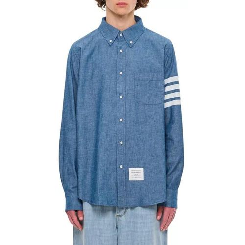 Bar Cotton Button Down Shirt - Größe 4 - Thom Browne - Modalova