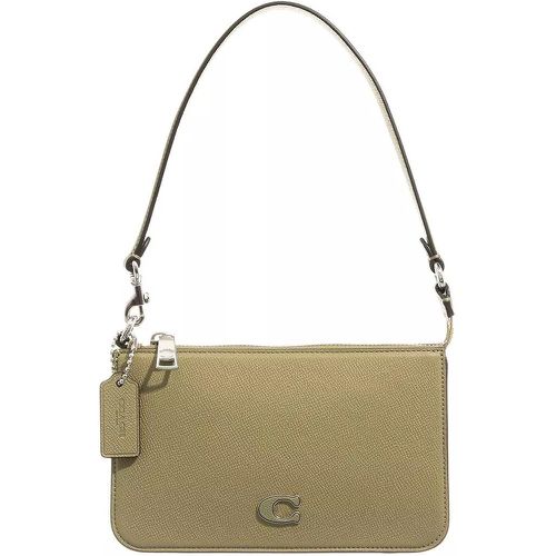 Pochettes - Pouch Bag In Crossgrain Leather - Gr. unisize - in - für Damen - Coach - Modalova