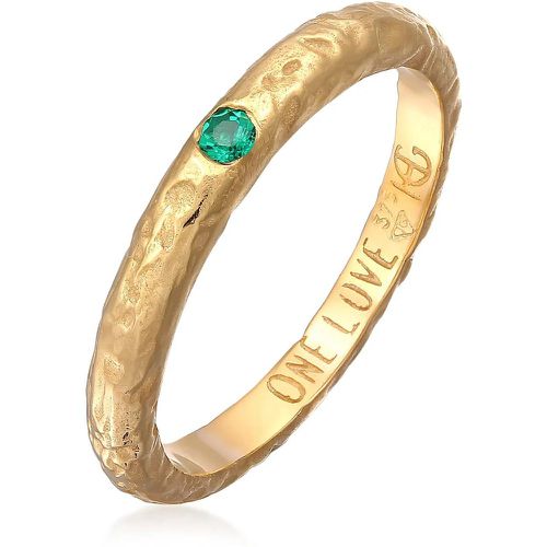 Ringe - Ring One Love Echtgold Ring - Gr. 52 MM - in - für Damen - Haze & Glory - Modalova