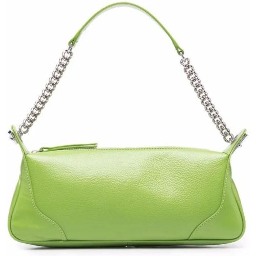 Hobo Bags - Lambskin Pistachio Green Samira Leather Shoulder B - Gr. unisize - in - für Damen - By Far - Modalova