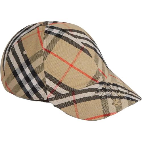 Caps & Mützen - Tartan Logo Cap - Gr. L - in - für Damen - Burberry - Modalova