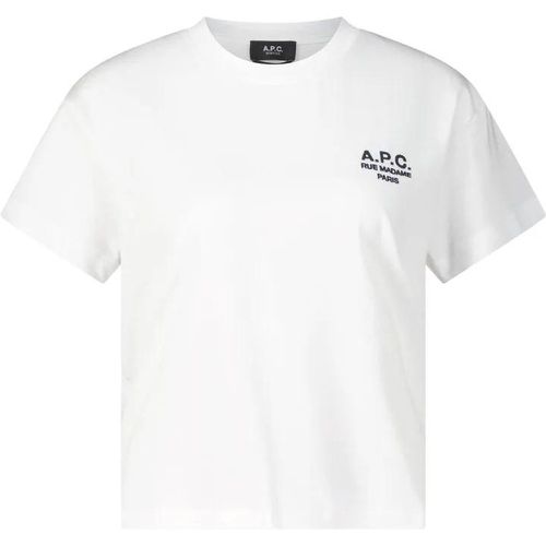 T-Shirt mit Logo-Stickerei - Größe L - A.P.C. - Modalova