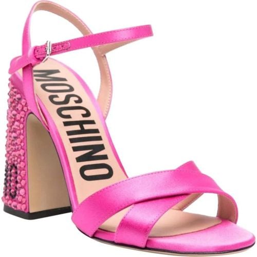 Slipper & Pantoletten - Sandals Divers - Gr. 36 (EU) - in Rosa - für Damen - Moschino - Modalova