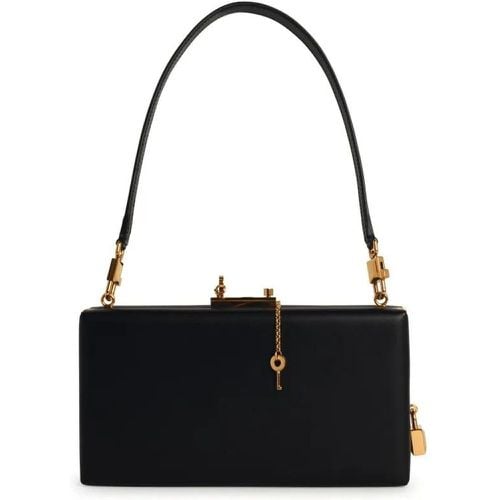 Shopper - Black Leather Bag - Gr. unisize - in - für Damen - Dolce&Gabbana - Modalova