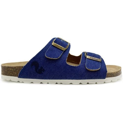 Stiefel - 1856 ® Rec Denim Sandal vegan denim blue (W/ - Gr. 36 (EU) - in - für Damen - thies - Modalova