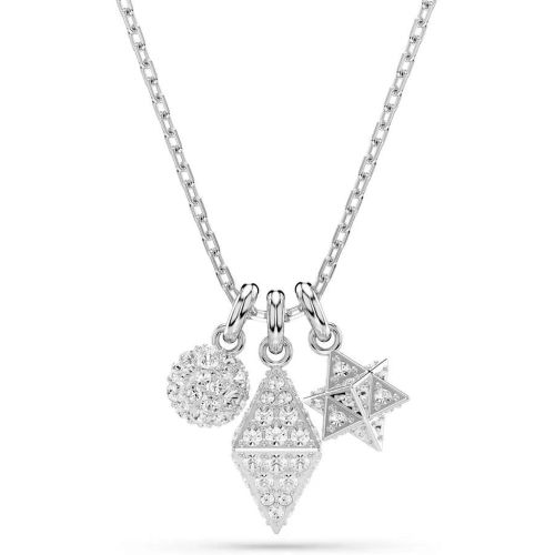 Halskette - Dextera Silberfarben Necklace 5700288 - Gr. unisize - in Silber - für Damen - Swarovski - Modalova