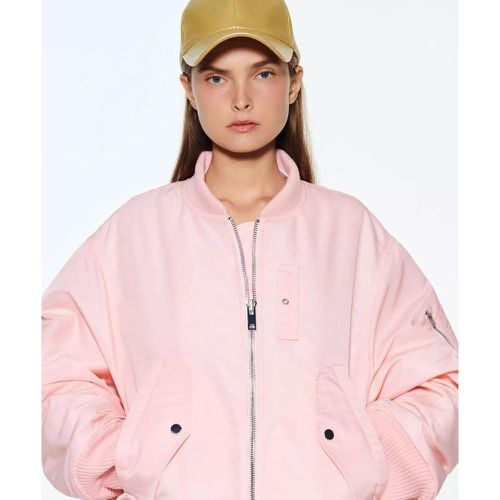 Oversized Bomberjacke in Blush - Größe 32 - Stand Studio - Modalova