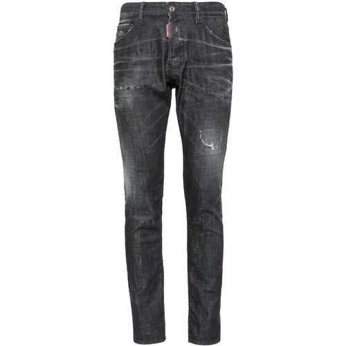 Slim-Fit Cropped Jeans - Größe 48 - Dsquared2 - Modalova