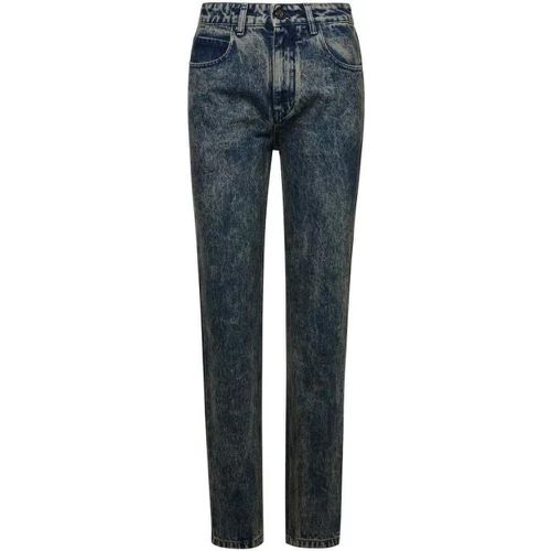 Blue Cotton Jeans - Größe 27 - blue - Ferrari - Modalova