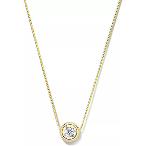 Halskette - Le Marais Lison 14 Karat Necklace With Zirconia - Gr. unisize - in - für Damen - Isabel Bernard - Modalova