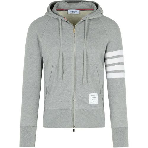 Gray Cotton Sweatshirt - Größe 1 - Thom Browne - Modalova