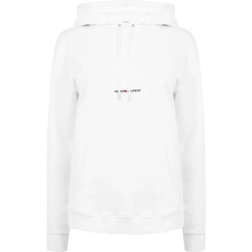 Rive Gauche Logo Hoodie - Größe M - Saint Laurent - Modalova