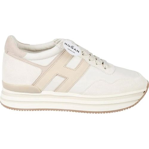 Low-Top Sneaker - Midi Platform H483 Sneakers White - Gr. 38,5 (EU) - in - für Damen - Hogan - Modalova