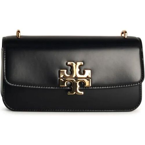 Shopper - Eleanor' Small Black Leather Crossbody Bag - Gr. unisize - in - für Damen - TORY BURCH - Modalova