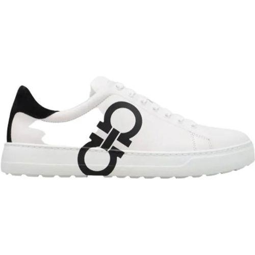 Low-Top Sneaker - Weekend Classic White Sneaker - Gr. 6 - in - für Damen - Salvatore Ferragamo - Modalova