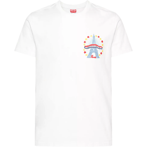 T-Shirt mit " Drawn Varsity"-Stickerei - Größe M - multi - Kenzo - Modalova