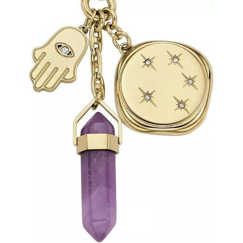 Halskette - Modern & Magic Purple Amethyst Pendant Necklace - Gr. unisize - in - für Damen - Fossil - Modalova