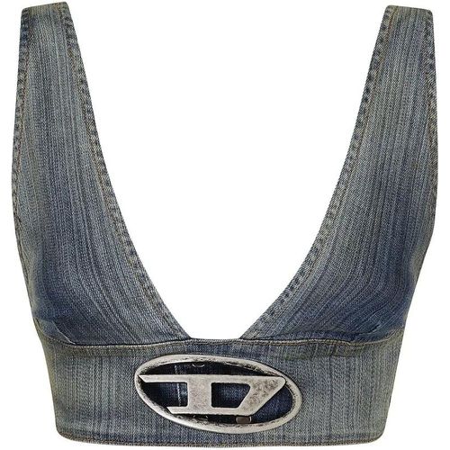 Denim Top - Größe S - Diesel - Modalova