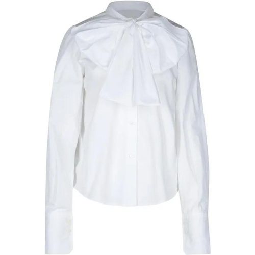 Ascot' White Cotton Blouse - Größe 36 - Patou - Modalova