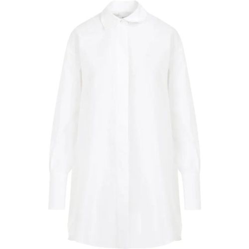 White Cotton Mini Shirt Dress - Größe 34 - Patou - Modalova