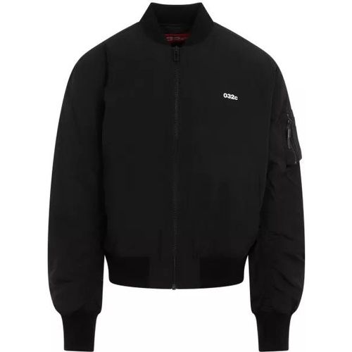 Mayhem Black Polyurethane Bomber Jacket - Größe S - black - 032c - Modalova