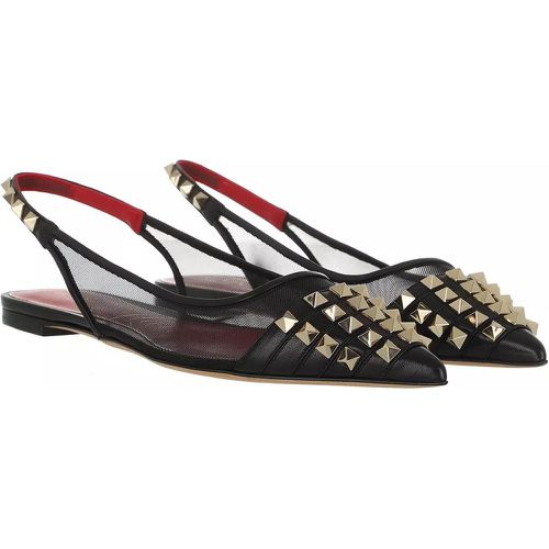 Sandalen & Sandaletten - Stud Flat Sling Back Sandals - Gr. 36 (EU) - in - für Damen - Valentino Garavani - Modalova