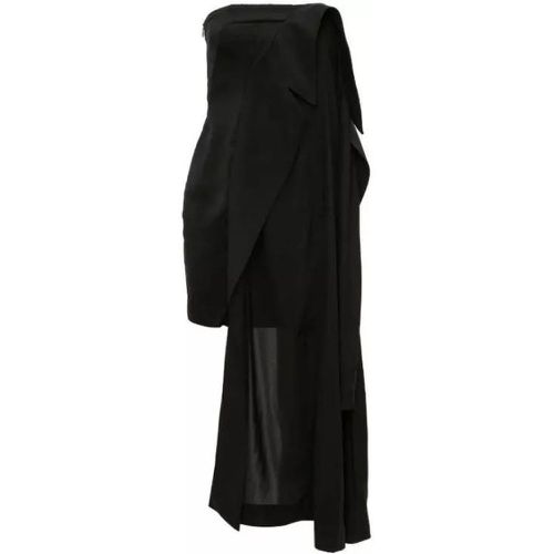 Deconstructed Strapless Minidress - Größe 6 - black - J.W.Anderson - Modalova