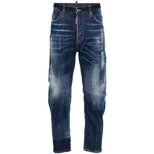 Bro Jean Straight-Leg Denim Jeans - Größe 52 - Dsquared2 - Modalova