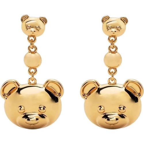 Ring - Teddy Bear Drop Earrings - Gr. ONE SIZE - in - für Damen - Moschino - Modalova