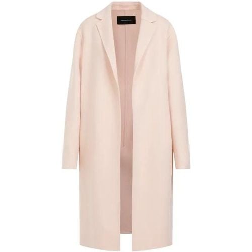 Powder Merino Wool Coat - Größe 42 - Fabiana Filippi - Modalova