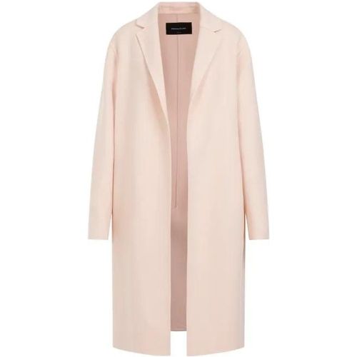 Powder Pink Merino Wool Coat - Größe 42 - pink - Fabiana Filippi - Modalova